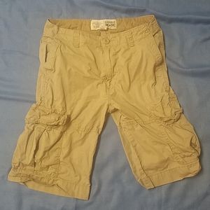 Converse One Star Khaki Cargo Shorts
